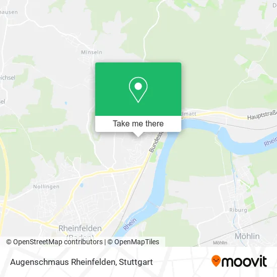 Карта Augenschmaus Rheinfelden