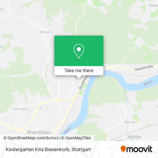 Kindergarten Kita Bienenkorb map
