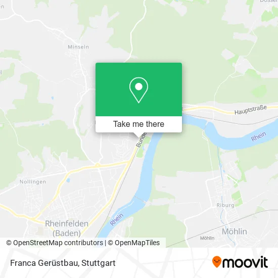 Карта Franca Gerüstbau