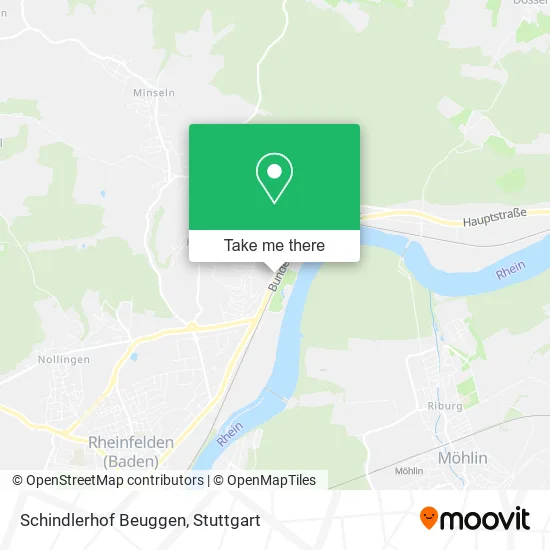 Карта Schindlerhof Beuggen