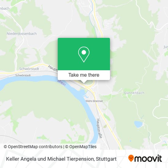Keller Angela und Michael Tierpension map