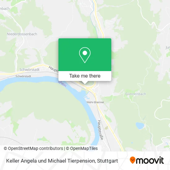 Карта Keller Angela und Michael Tierpension