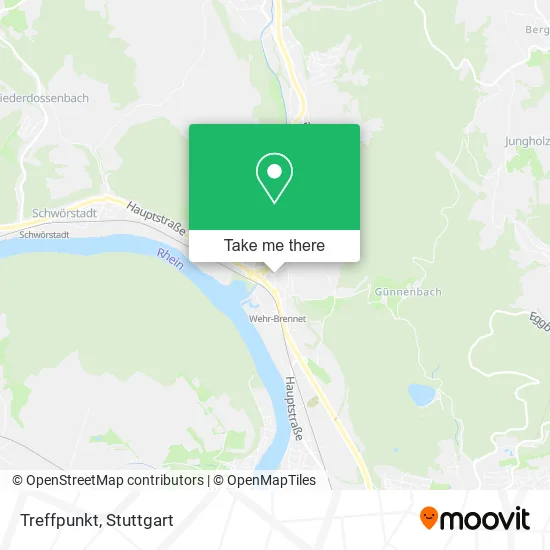 Карта Treffpunkt