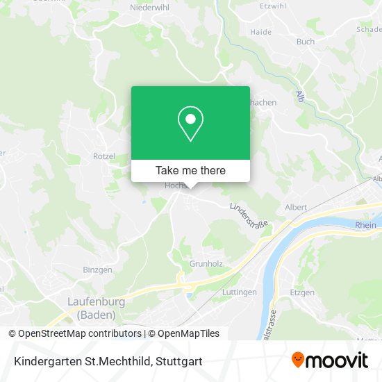 Kindergarten St.Mechthild map