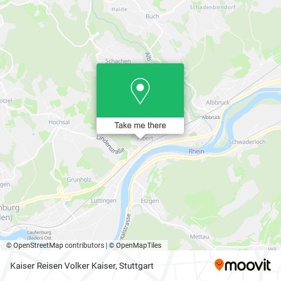 Kaiser Reisen Volker Kaiser map