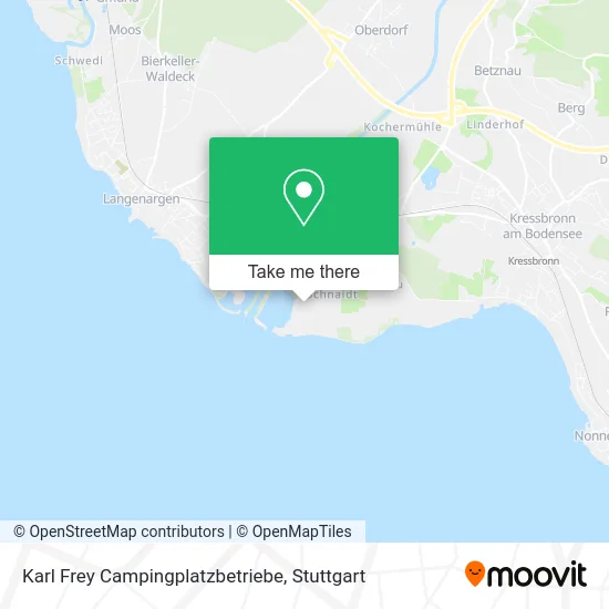 Карта Karl Frey Campingplatzbetriebe