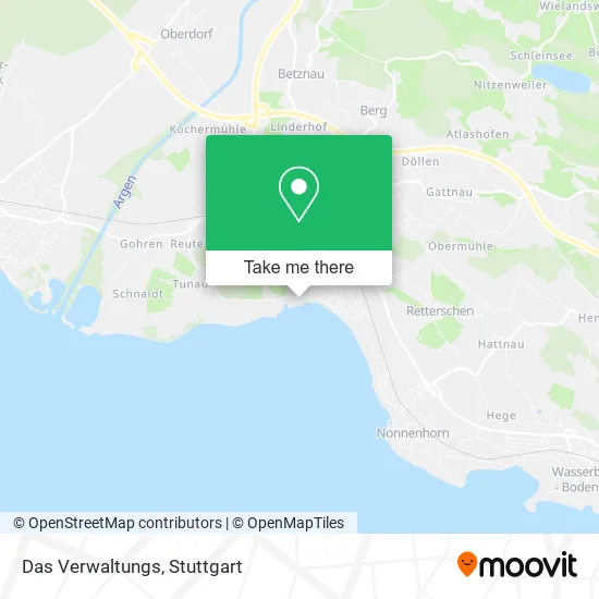 Карта Das Verwaltungs