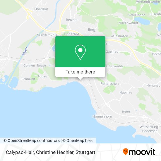 Calypso-Hair, Christine Hechler map