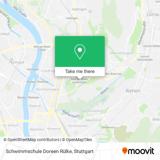 Карта Schwimmschule Doreen Rülke