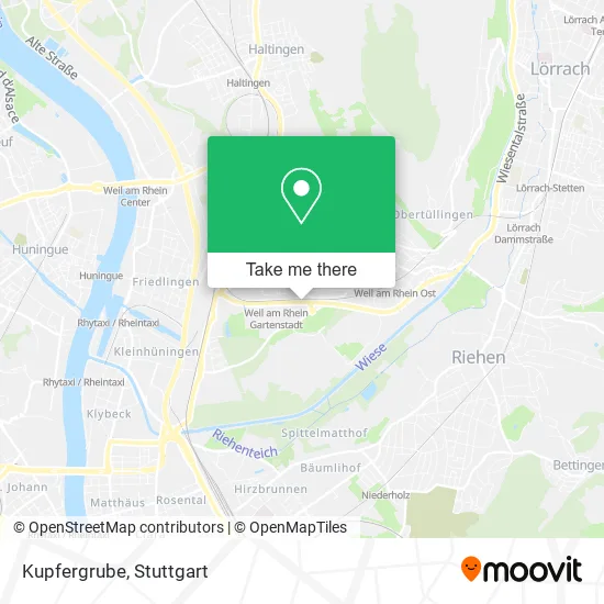 Карта Kupfergrube