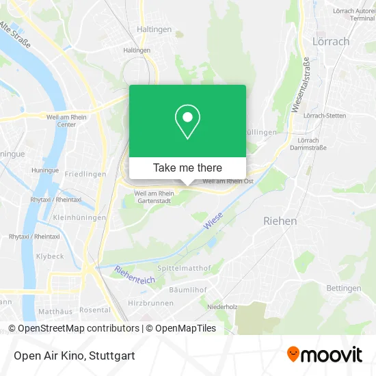 Карта Open Air Kino