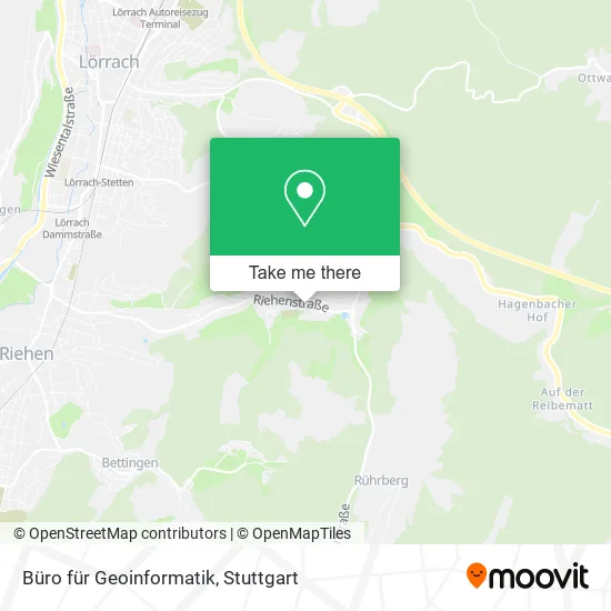 Büro für Geoinformatik map