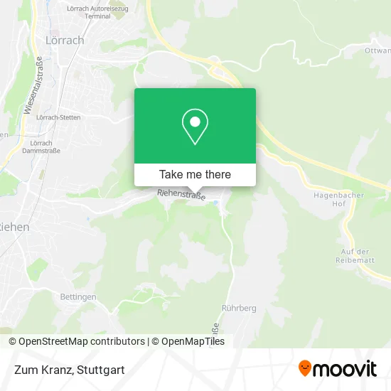 Карта Zum Kranz