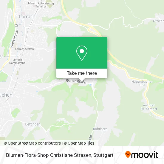 Карта Blumen-Flora-Shop Christiane Strasen