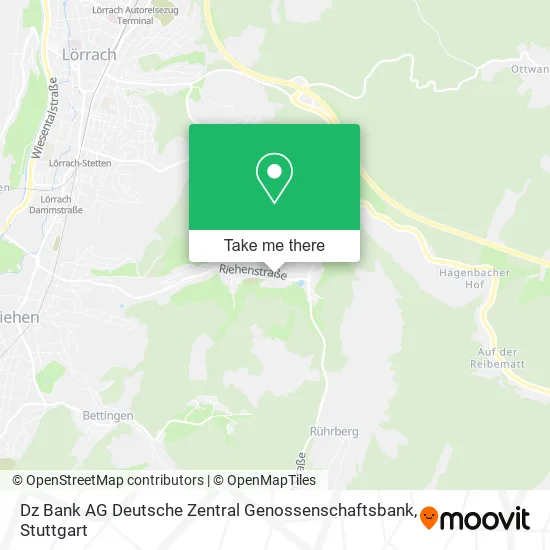 Карта Dz Bank AG Deutsche Zentral Genossenschaftsbank