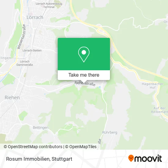 Карта Rosum Immobilien