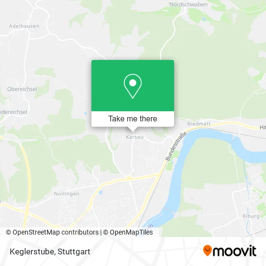 Карта Keglerstube