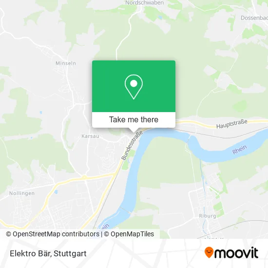 Карта Elektro Bär