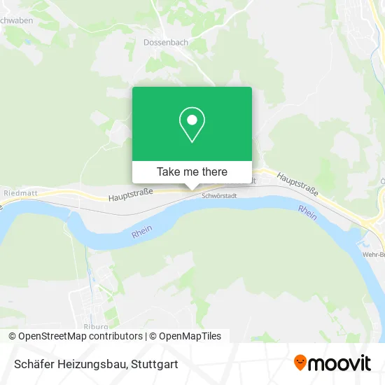 Карта Schäfer Heizungsbau