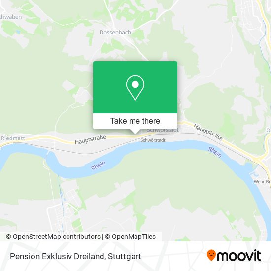 Pension Exklusiv Dreiland map