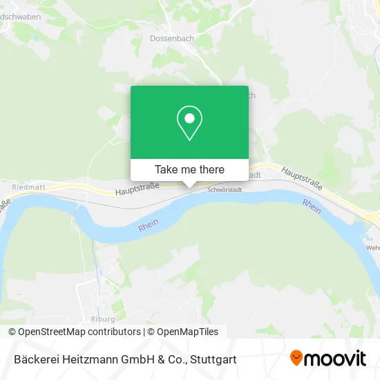 Карта Bäckerei Heitzmann GmbH & Co.