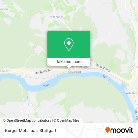 Карта Burger Metallbau