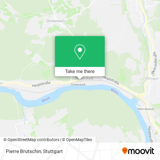 Карта Pierre Brutschin