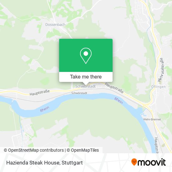 Hazienda Steak House map