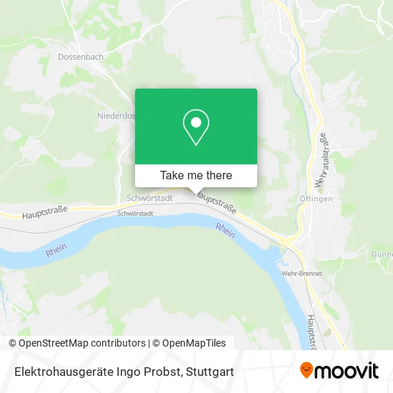 Elektrohausgeräte Ingo Probst map