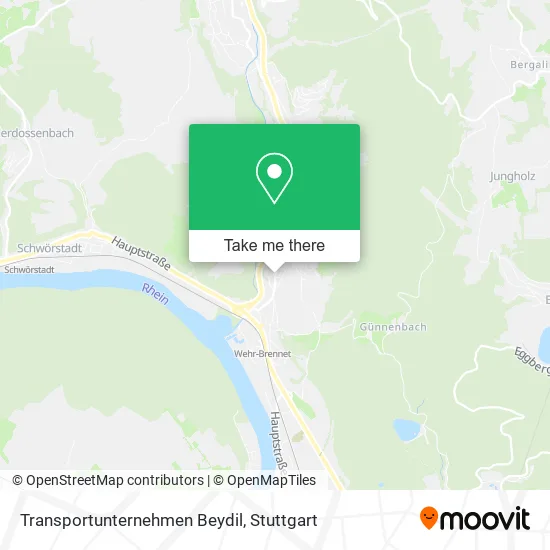 Карта Transportunternehmen Beydil