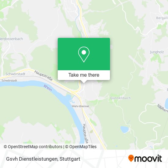 Gsvh Dienstleistungen map