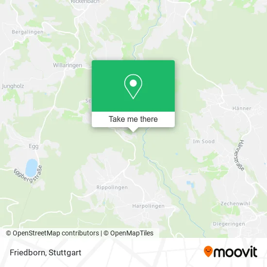 Карта Friedborn