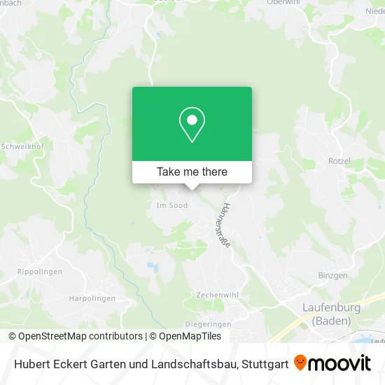 Карта Hubert Eckert Garten und Landschaftsbau