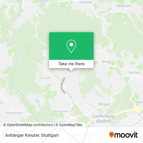 Карта Anhänger Kreuter