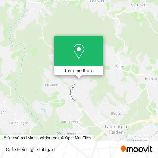 Карта Cafe Heimlig