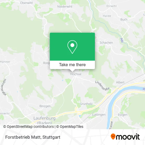 Карта Forstbetrieb Matt