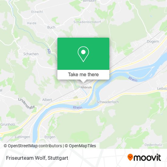 Карта Friseurteam Wolf