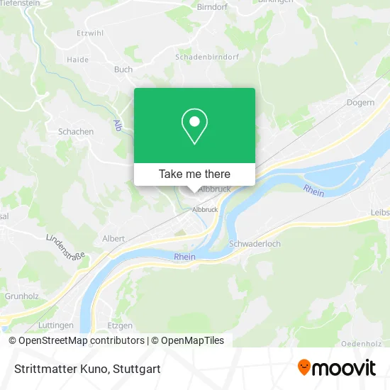 Карта Strittmatter Kuno