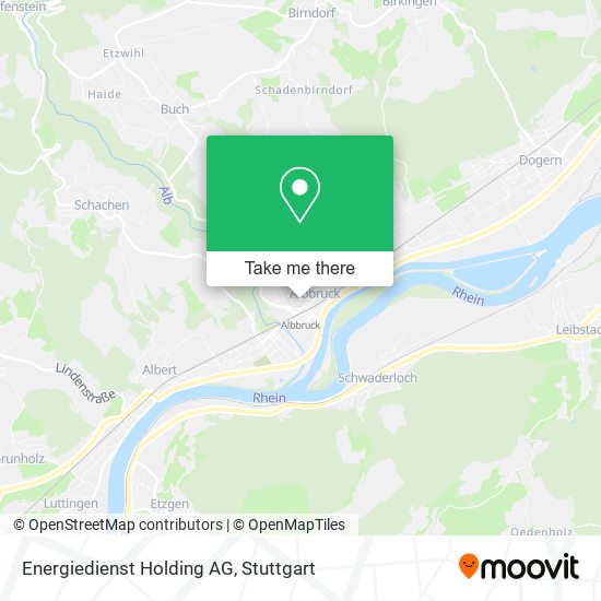 Energiedienst Holding AG map
