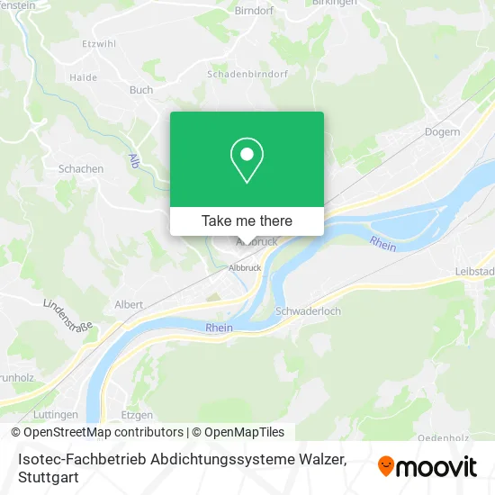 Isotec-Fachbetrieb Abdichtungssysteme Walzer map