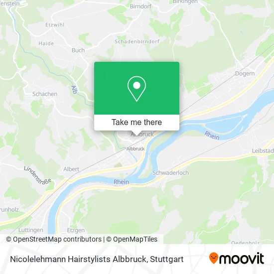 Карта Nicolelehmann Hairstylists Albbruck