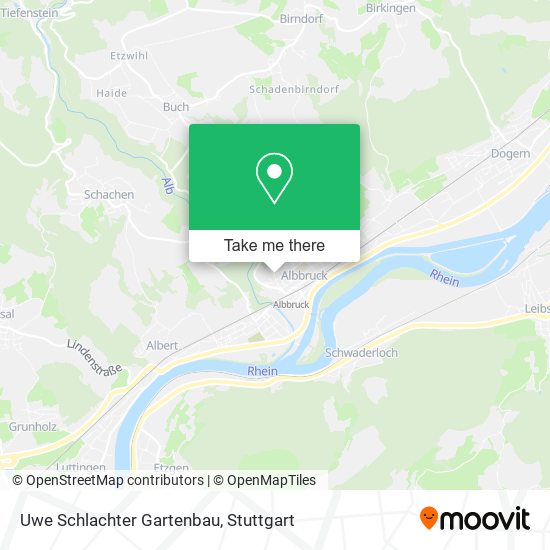 Карта Uwe Schlachter Gartenbau