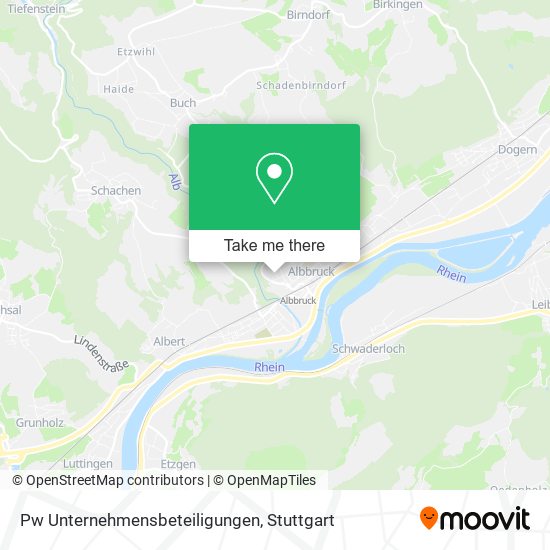 Pw Unternehmensbeteiligungen map