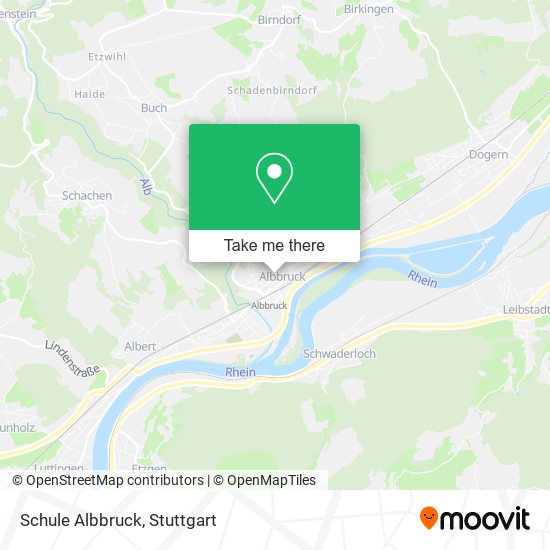 Schule Albbruck map