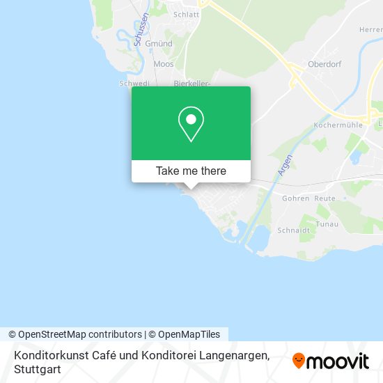Konditorkunst Café und Konditorei Langenargen map