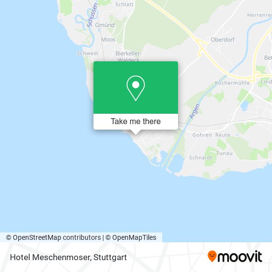 Hotel Meschenmoser map