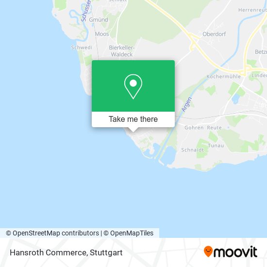 Hansroth Commerce map