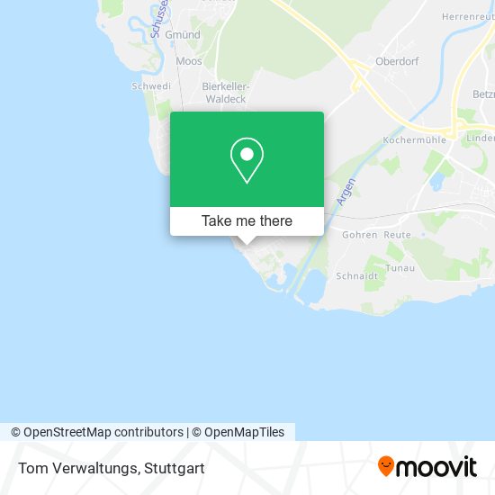 Tom Verwaltungs map