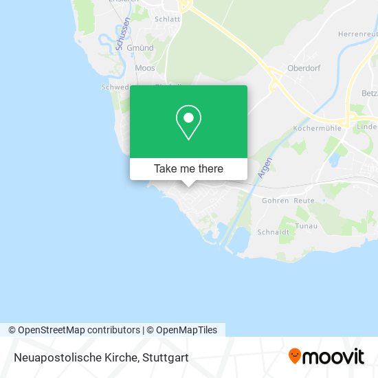 Neuapostolische Kirche map