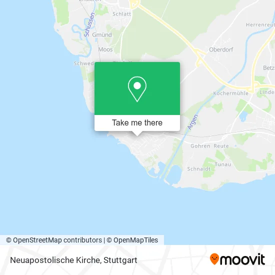 Карта Neuapostolische Kirche